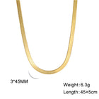 Sharp Line Necklace