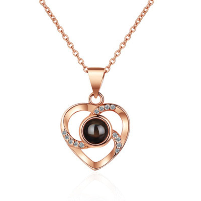 Eternal Love Projection Necklace