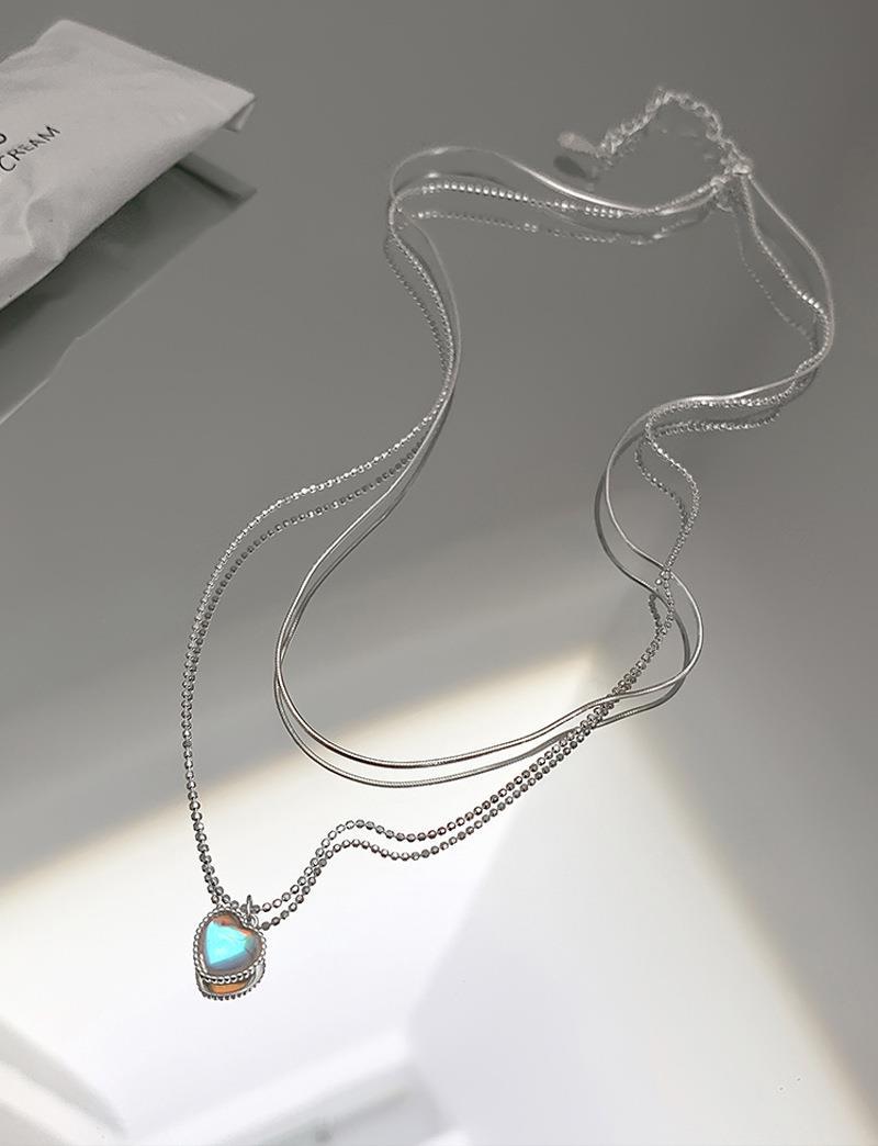 Peach Heart Moonstone