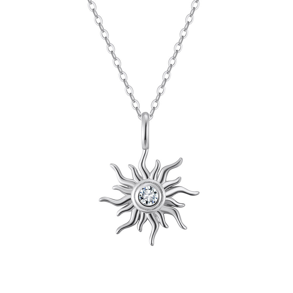 Clouds Lead the Sun Necklace