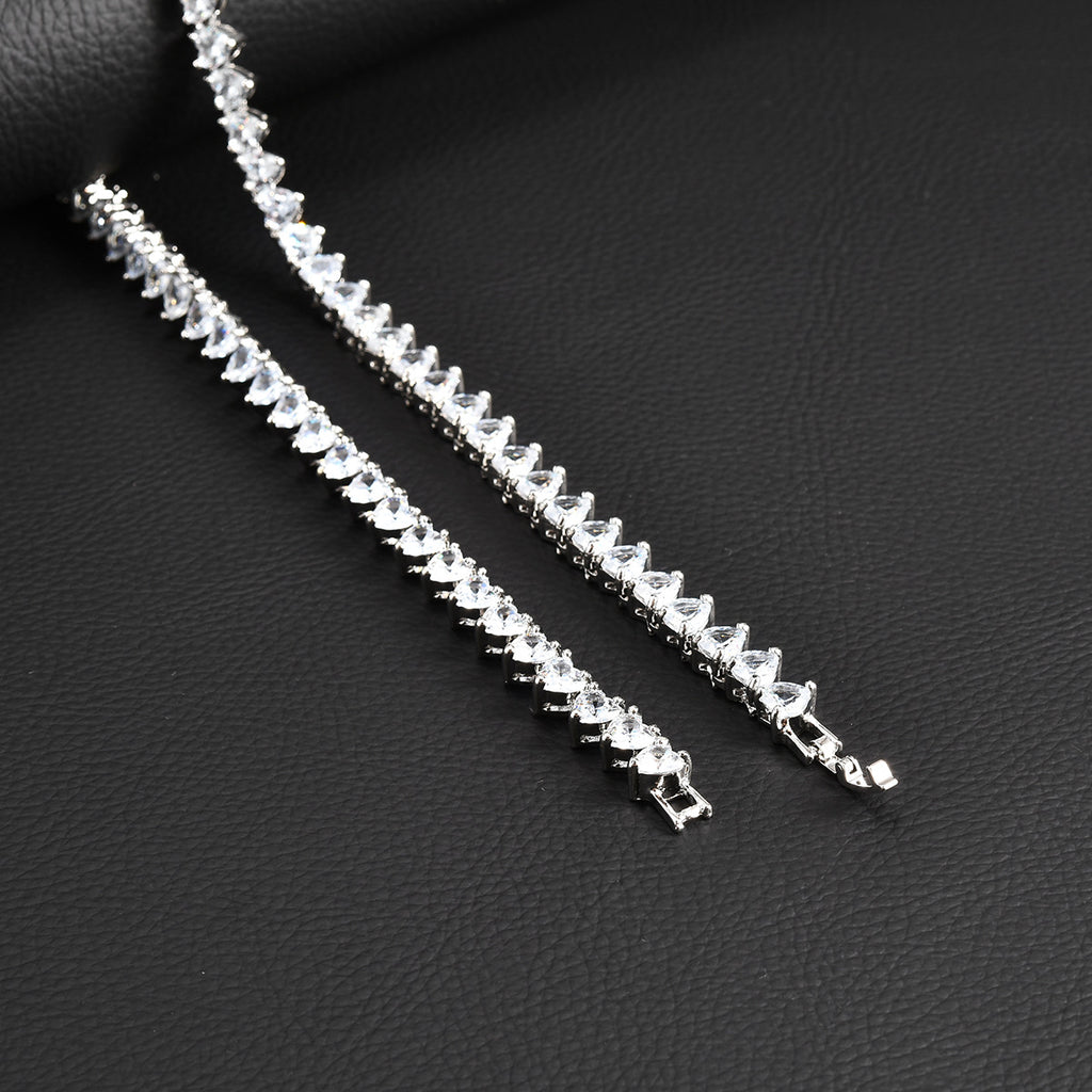 Zircon Drip Chain