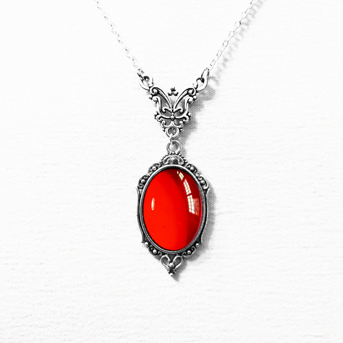 Crimson Crystal Pendant