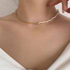 Pearl Edge Necklace