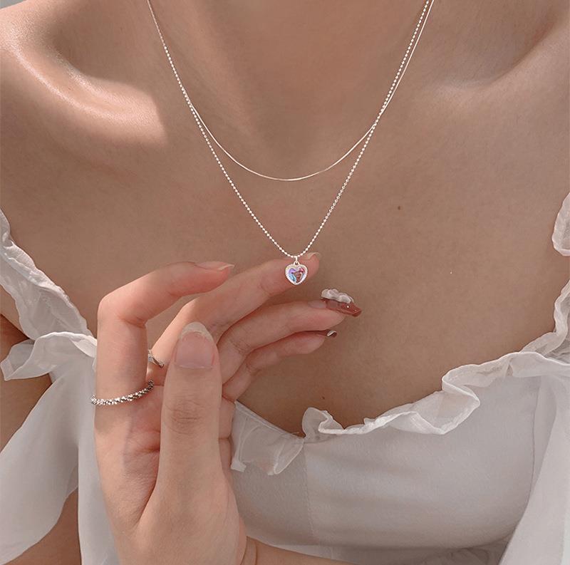Peach Heart Moonstone