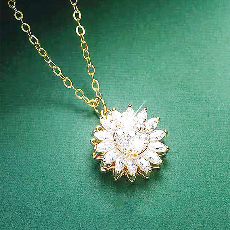 Sunflare Rotation Necklace