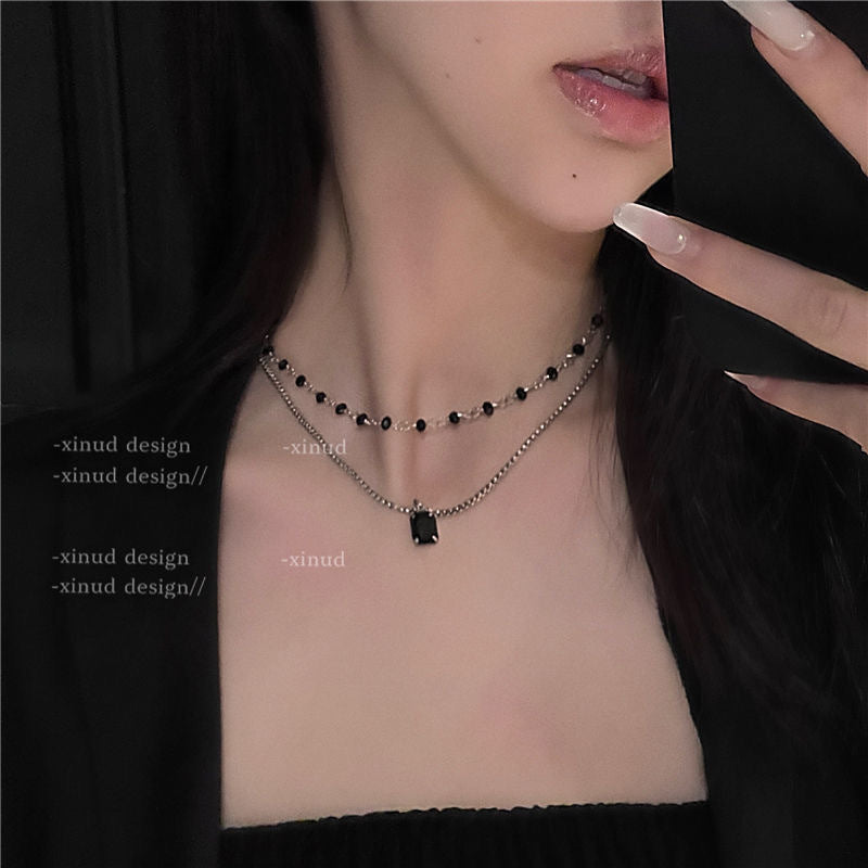 Noir Layered Necklace