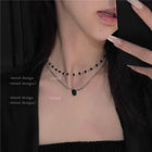 Noir Layered Necklace