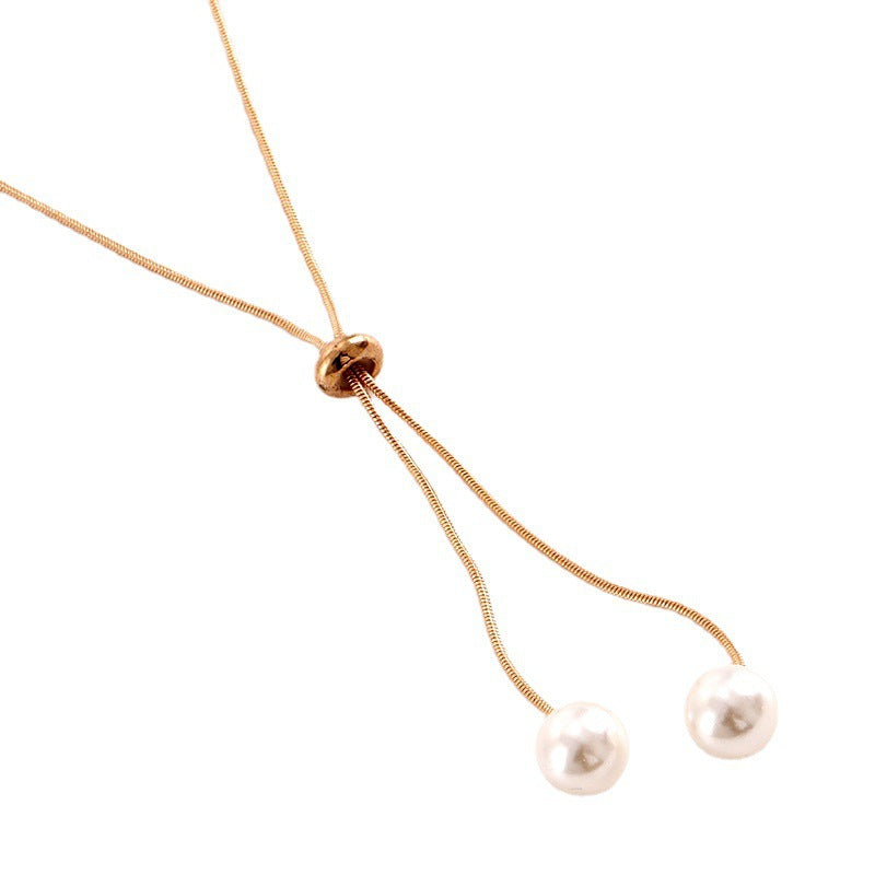 Multi-Layer Pearl Necklace