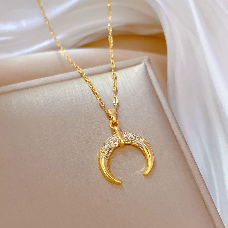 Crescent Moon Necklace