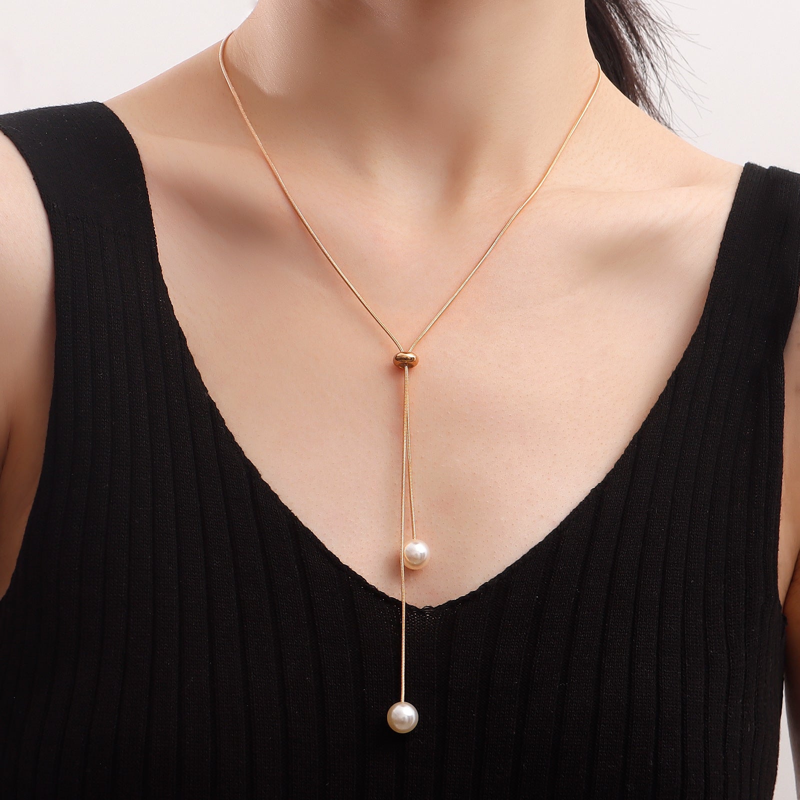 Multi-Layer Pearl Necklace