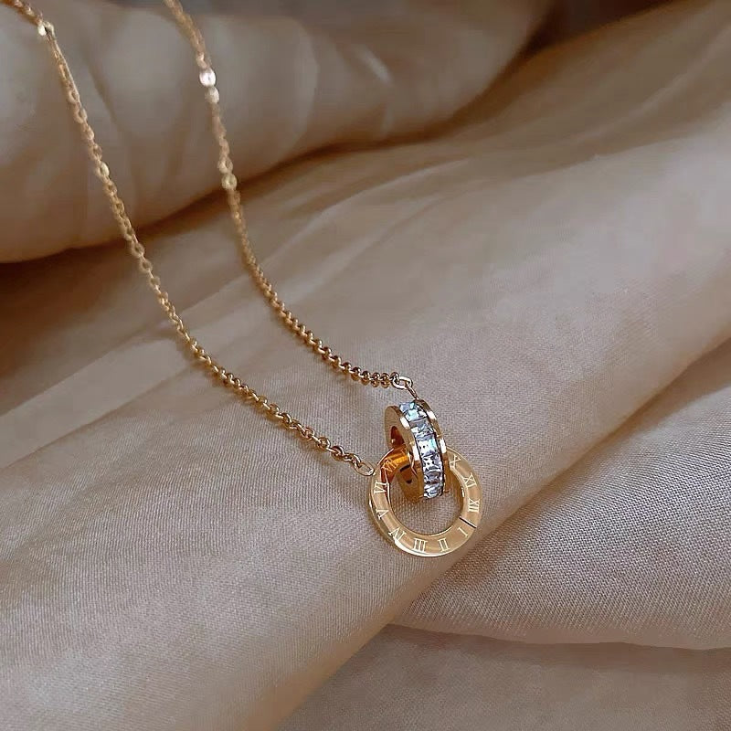 Golden Block Pendant