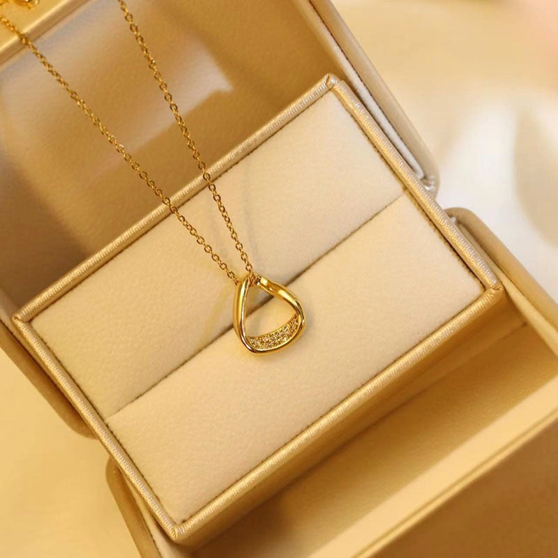 Crystal Flow Necklace