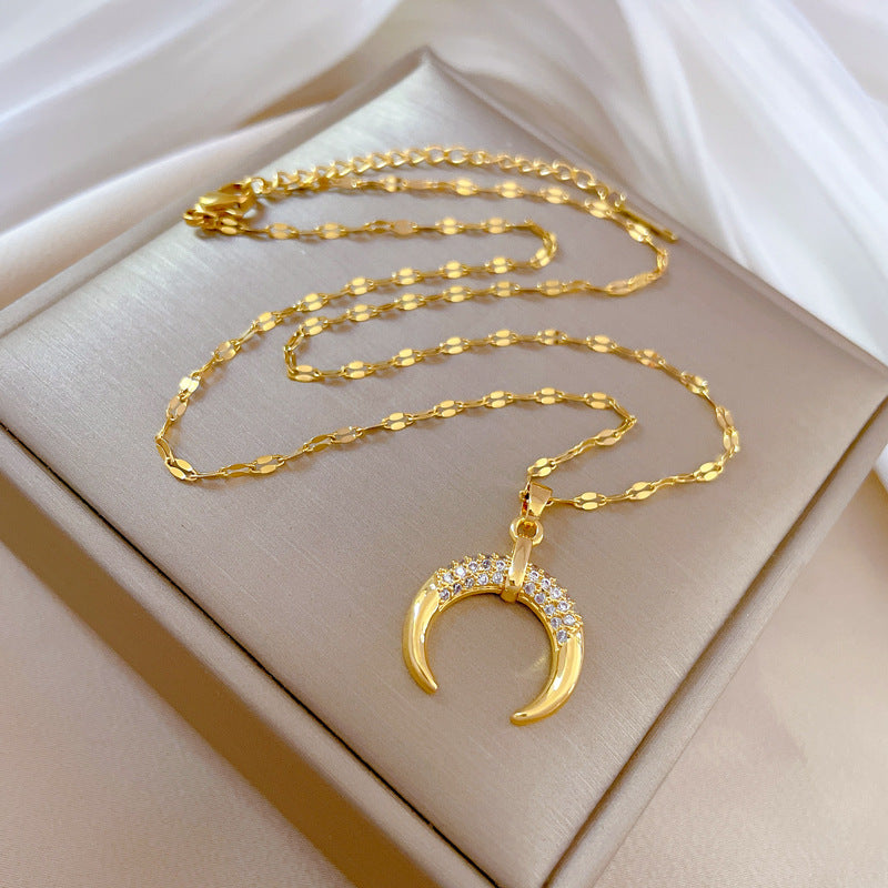 Crescent Moon Necklace