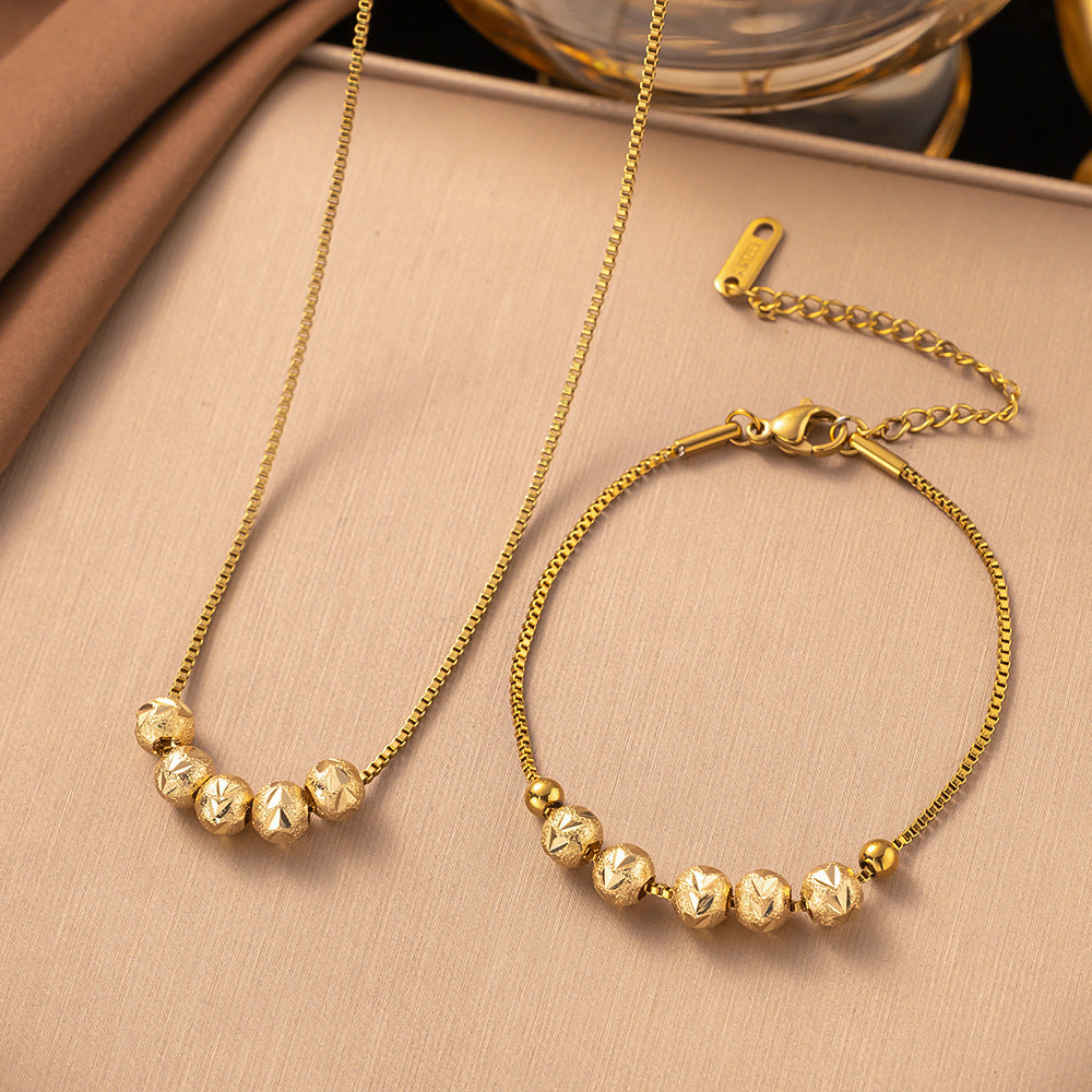 Five Blessings Bead Necklace