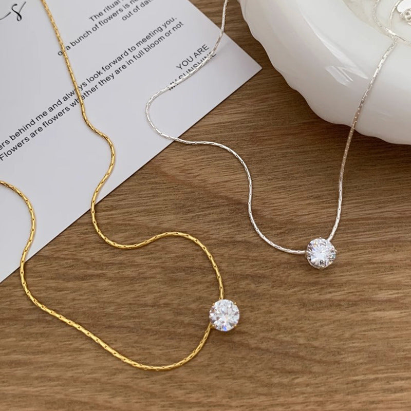 Round Spark Necklace